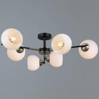 Люстра на штанге ILLUMICO LIBRA IL0469-6CSQ-24 BK AB LIBRA