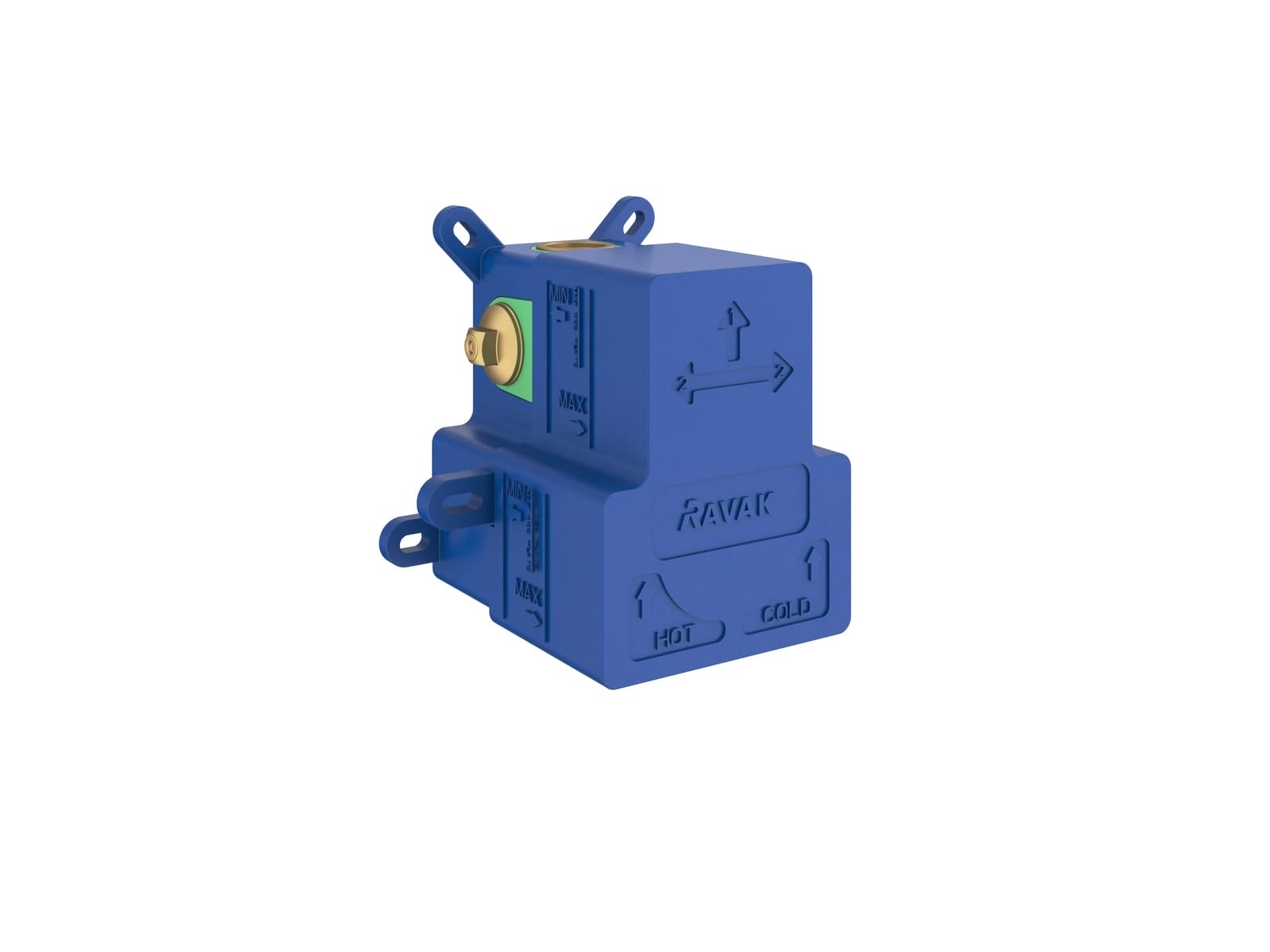 Скрытая часть смесителя Ravak R-box Vertical RB 07E.50 X070234