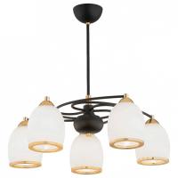 Люстра на штанге Imex MD.8388 MD.8388-5-P-BK