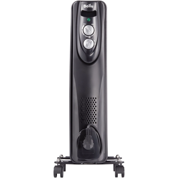 Масляный радиатор Ballu Classic black BOH/CL-09BRN 2000 (9 секций)
