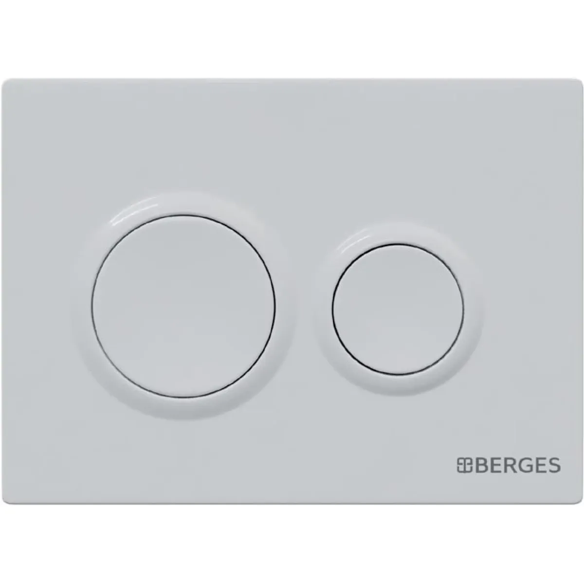 Инсталляция для унитаза Berges Novum O1 040261 с кнопкой смыва, белый глянец