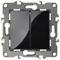 Переключатель перекрестный двухклавишный без рамки Эра Эра 12 12-1112-06