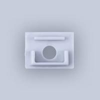 Заглушка для профиля с отверстием Eleganz 25098