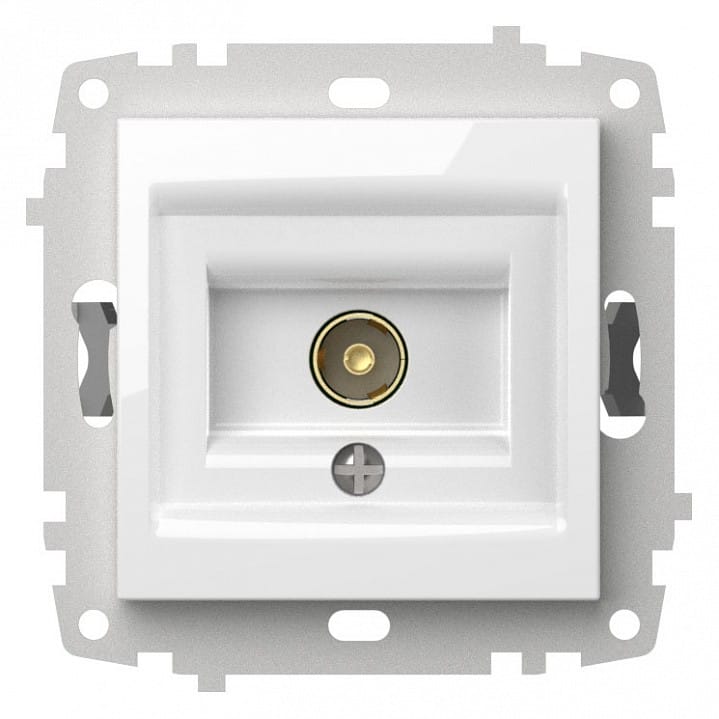 ТВ-розетка оконечная без рамки Elbi Eleсtriс Zena Vega 609-015600-246