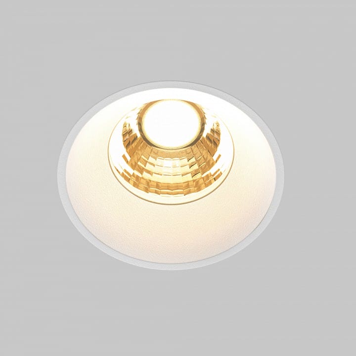 Встраиваемый светильник Maytoni Technical Раунд DL058-7W2.7K-TRS-W
