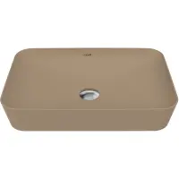 Раковина-чаша Creavit Ultra UL060-00CM00E-0000 60x40 см, накладная, капучино матовый