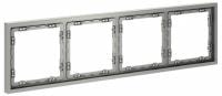 Рамка на 4 поста Voltum S70 VLS100405