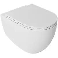 Унитаз подвесной Isvea Infinity 10NF02001-2L безободковый, белый матовый