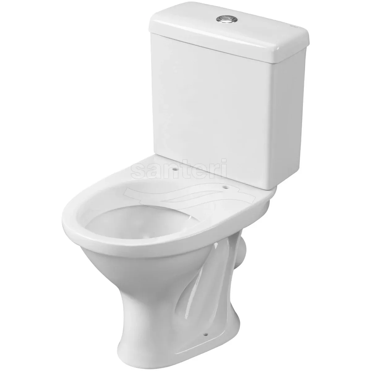 Унитаз-компакт Santeri Forward 1.P205.2.S00.00B.F (4640009670680) косой выпуск, с сиденьем, белый