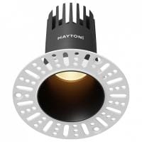 Встраиваемый светильник Maytoni Technical Омут DL120-10W-2.7K-TRS-B