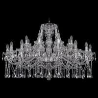 Подвесная люстра Bohemia Ivele Crystal 1413 1413/16+8/400/Ni