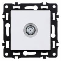 ТВ-розетка без рамки Kollinger Asthetik AS-020WH