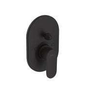 Смеситель для ванны hansgrohe Vernis Blend 71449670 ВМ матовый черный