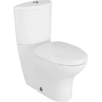 Унитаз-компакт Jacob Delafon Presquile 19077-00 + E1425-00 с сиденьем микролифт, белый