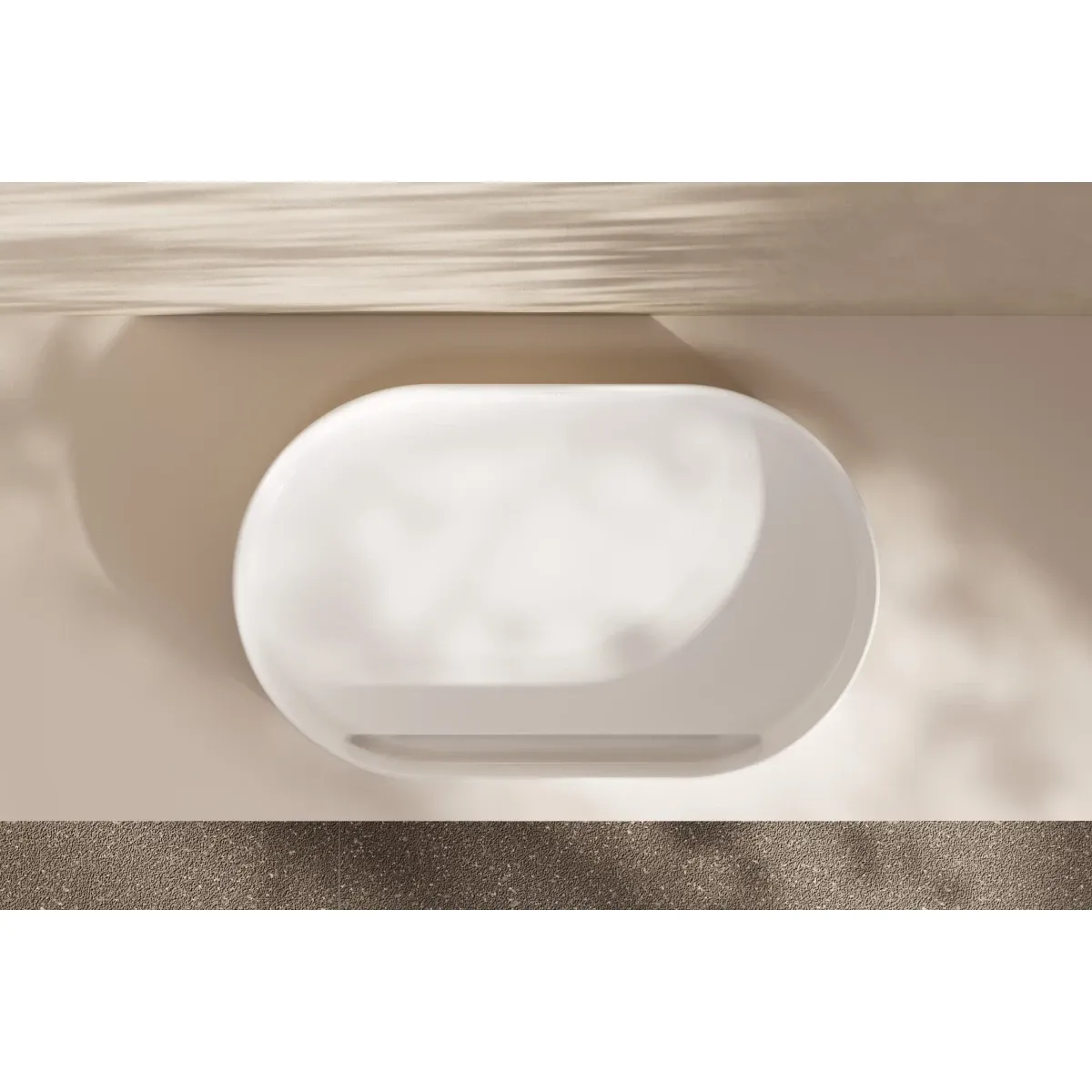 Раковина-чаша Hansgrohe Xuniva Evo U 60325450 65x40 см, накладная, белый глянец