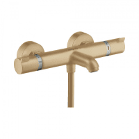 Смеситель для ванны с термостатом hansgrohe Ecostat Comfort ВМ 13114140 шлифованная бронза