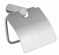 Держатель для туалетной бумаги Nofer Roma 16826.S матовая нержавеющая сталь