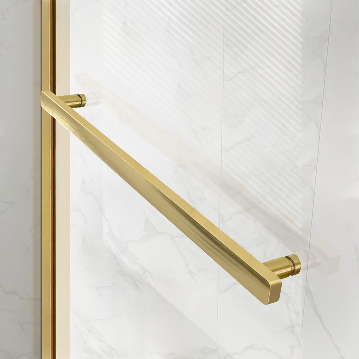 Душевая дверь Vincea Slim Soft 120 VDS-1SS120CLG брашированное золото
