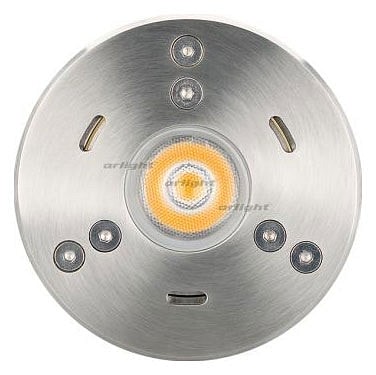 Встраиваемый в дорогу светильник Arlight KT-AQUA-R85-7W White6000 (SL 25 deg 12V) 027868