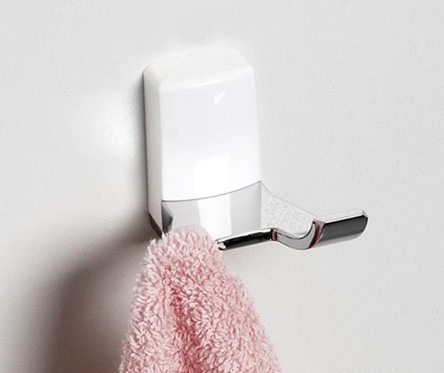 Крючок двойной WasserKraft K-5023DWHITE