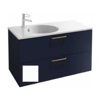 Тумба под раковину Jacob Delafon Odeon Rive Gauche 100 EB2524-R5-N18 белый ручки хром