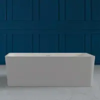 Ванна из искуственного камня Abber Stein 170х80 AS9623 белый