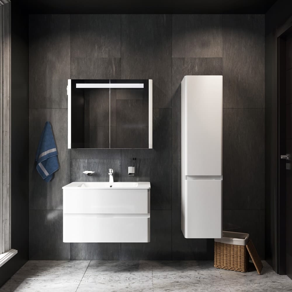 Шкаф-колонна AM.PM Bliss M55CHR0341WG подвесной