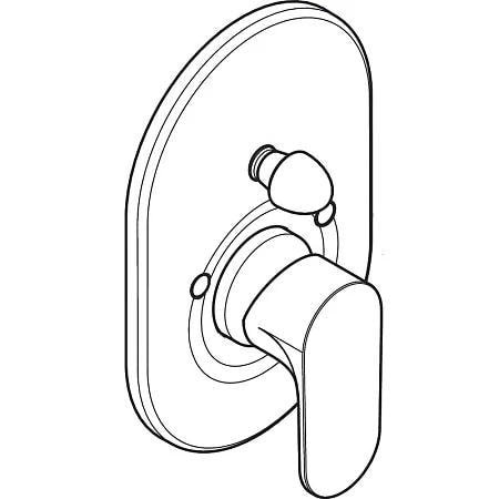 Смеситель для душа hansgrohe Rebris S 72449000 хром