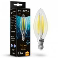 Лампа светодиодная Voltega свеча (Candle) 9Вт графеновая серия (Graphene) E14 6Вт 2700K 7218