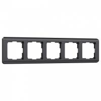 Рамка на 5 постов Werkel Stream (графит) W0052104