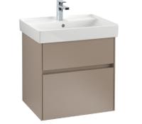 Тумба под раковину Villeroy&Boch Collaro C00800FQ дуб графит
