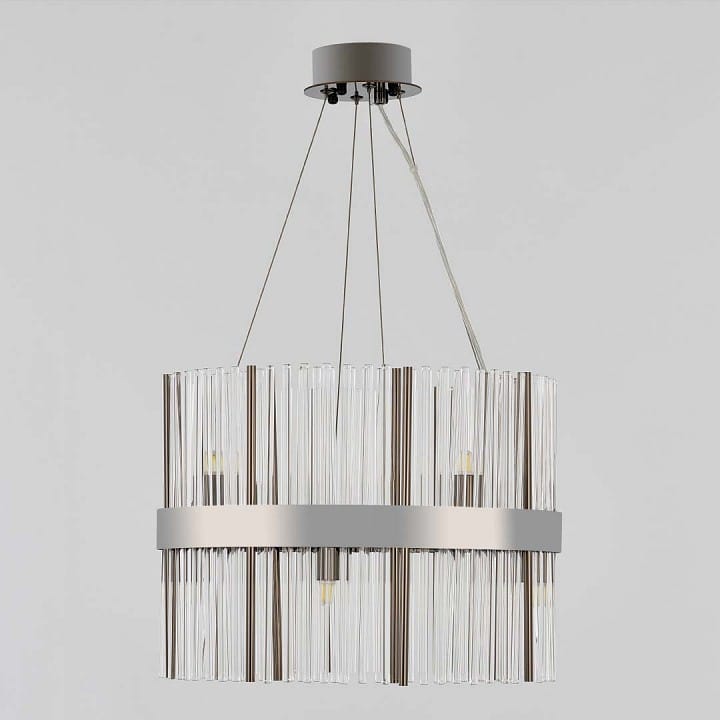 Подвесная люстра Arte Milano Бари 430110.400.8.G9.B2 BK