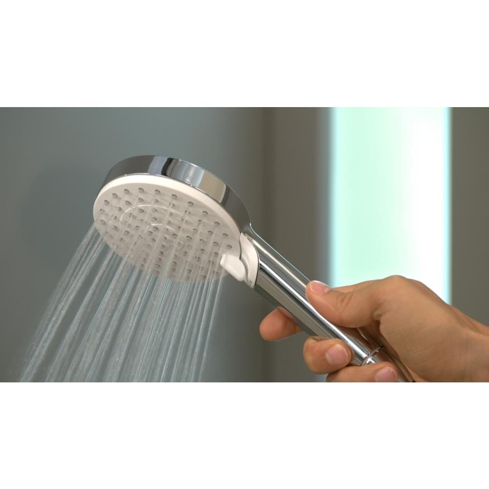 Душевой набор hansgrohe Crometta Vario EcoSmart 26693400 125 см белый/хром