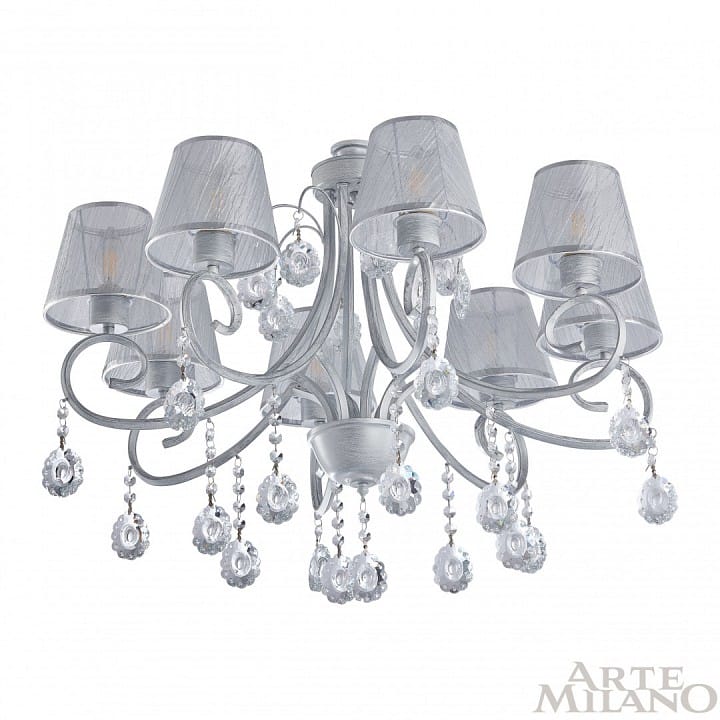 Люстра на штанге Arte Milano Amalfi-7146 337146/8 WT+SL