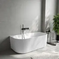 Акриловая ванна Abber AB9330-1.5 150x75 см, белый