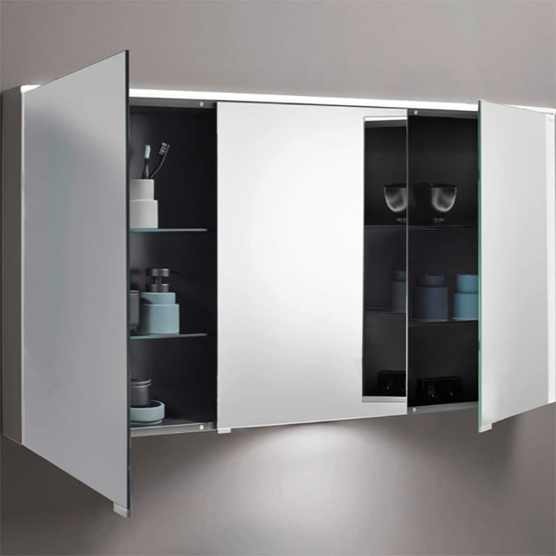 Зеркальный шкаф Burgbad Eqio 120 L SPGT120LF2010 с подсветкой