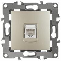 Розетка Ethernet RJ-45 без рамки Эра Эра 12 12-3107-04