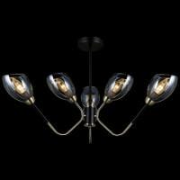 Люстра на штанге ILLUMICO  IL9960-6CSQ-79 BK AB