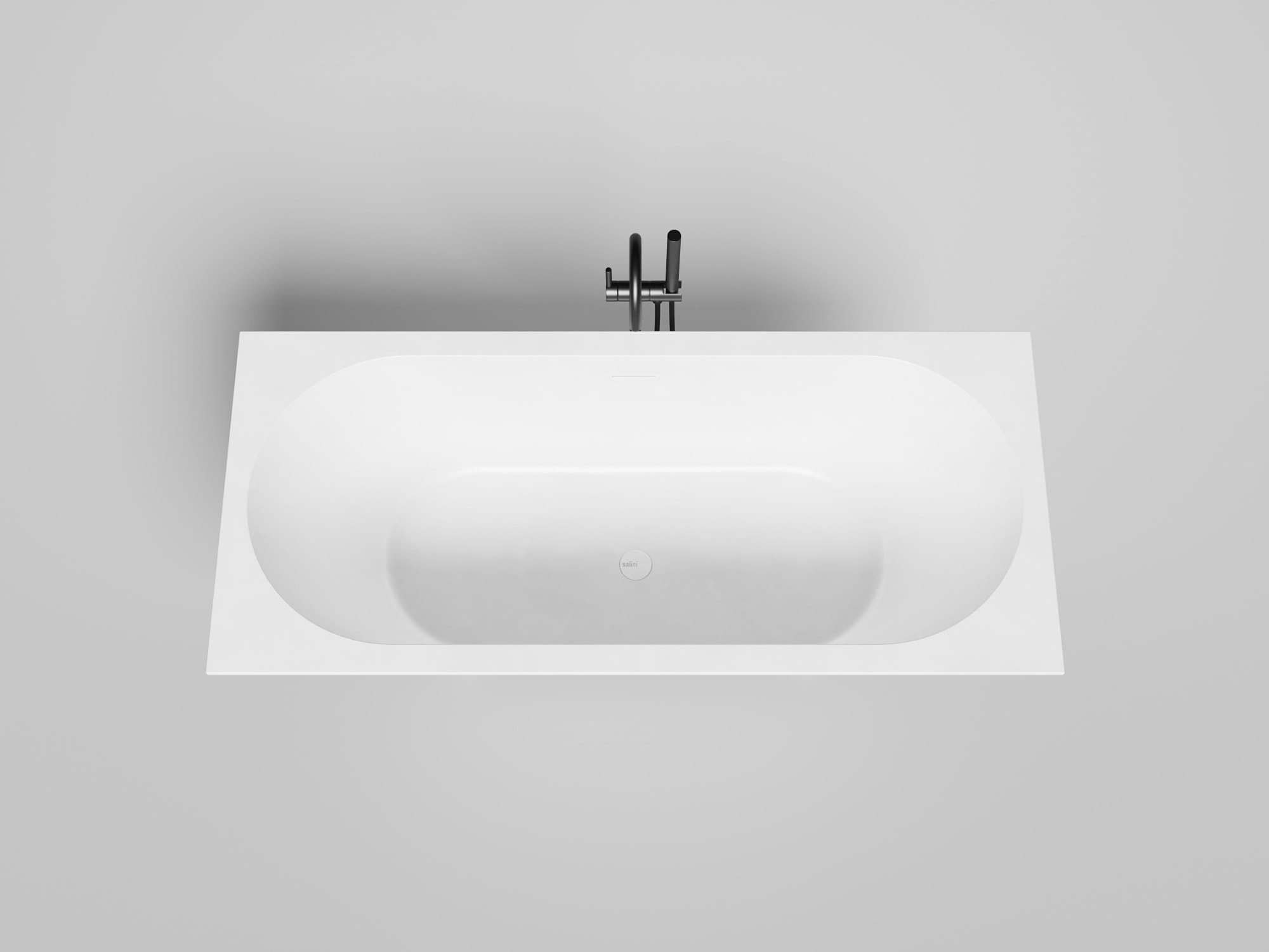 Ванна из искусственного камня Salini Ornella Axis Kit 170x75 103523M