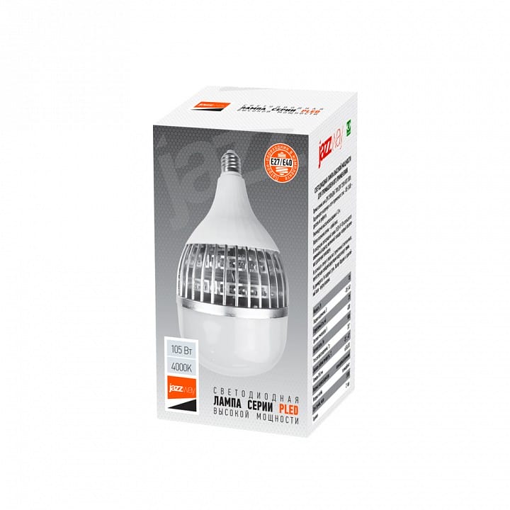 Лампа накаливания Jazzway  E14, E27 105Вт 4000K PLED-HP-TR150 105w 4000K  E27/E40