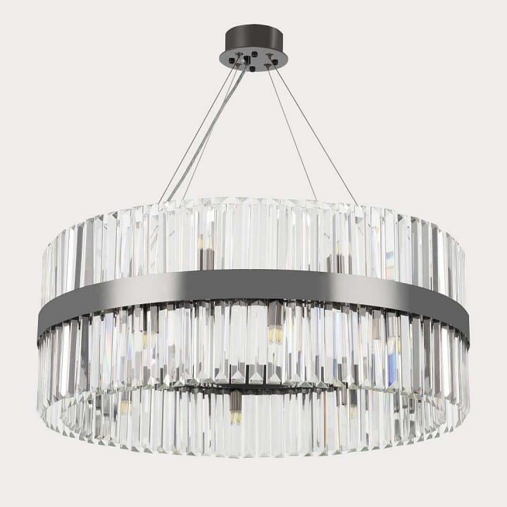 Подвесная люстра Arte Milano Белладжо 440110.720.20.G9.B1 BK