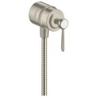 Шланговое подключение Axor Montreux 16883820 шлифованный никель