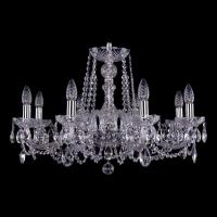 Подвесная люстра Bohemia Ivele Crystal 1402 1402/8/240/Ni