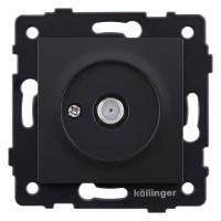 ТВ-розетка и SAT-розетка оконечная без рамки Kollinger  REA-020BM