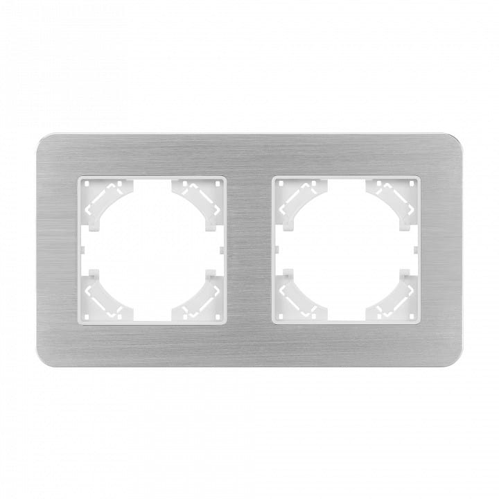 Рамка на 2 поста Arlight AKIRY 049724