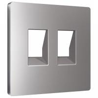 Накладка для розетки RJ-11 или RJ-45 Ambrella Volt ALFA AP5121
