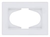 Рамка для двойной розетки Kollinger Eleganz Acryl EA120WH