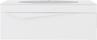 Тумба под раковину Clarberg Papyrus 119 (Pap.01.12/W) PAP0112 белый
