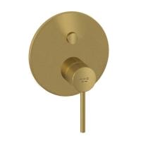 Смеситель для ванны и душа Kludi Bozz 38659N076 брашированное золото