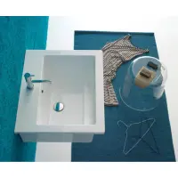 Раковина без отверстия под смеситель 60x50 см Globo Forty3 FO063.bi*0